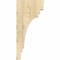 Ekena Millwork Pescadero Rough Sawn Corbel, Douglas Fir, 4"W x 10"D x 22"H COR04X10X22PEC00RDF - alternate 4